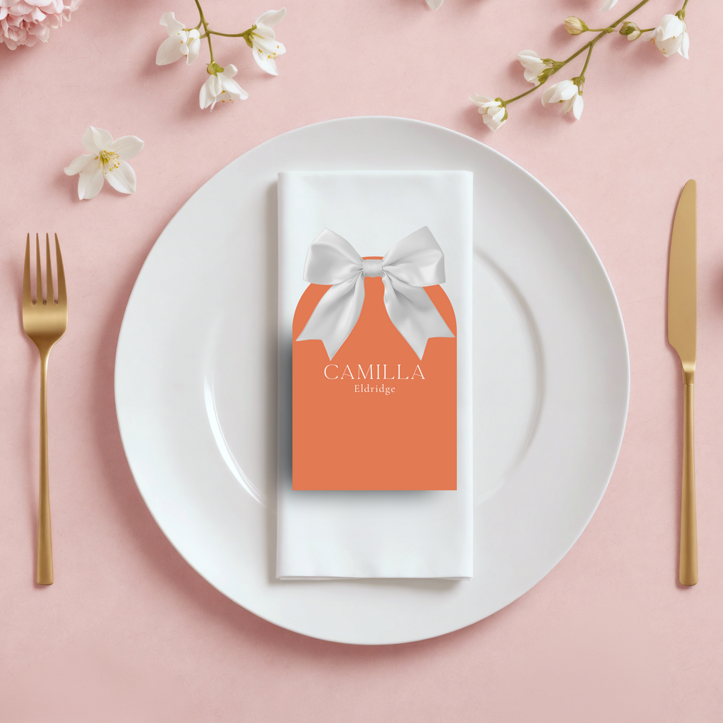 Alexa Half Arch Place Cards