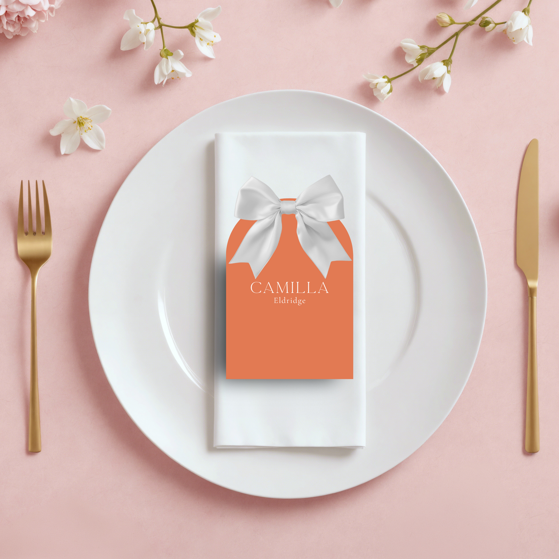 Alexa Half Arch Place Cards