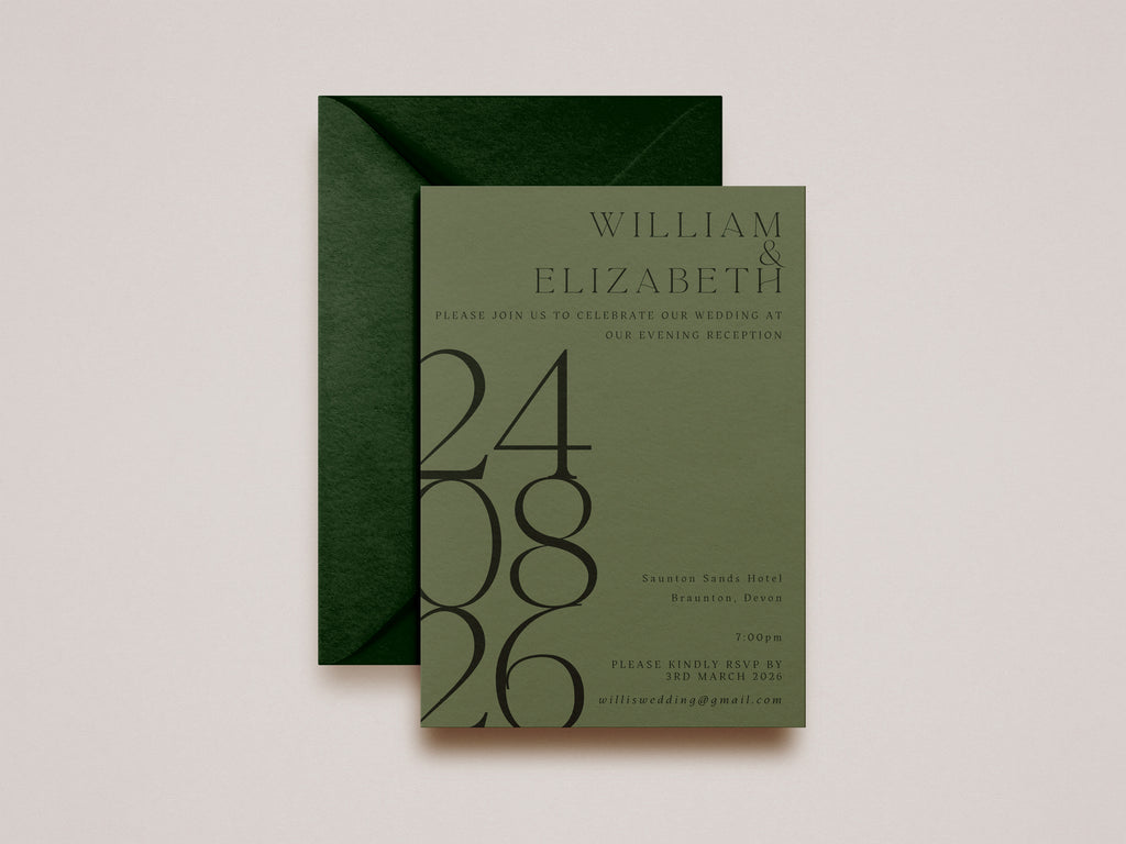 Alexa Wedding Invitation Day Guests