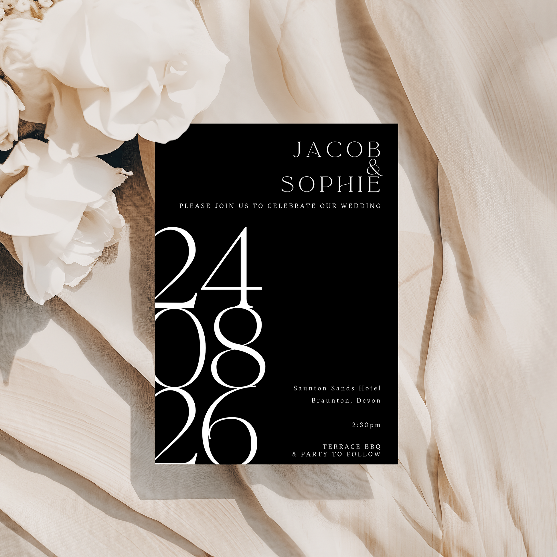 Alexa Wedding Invitation Day Guests