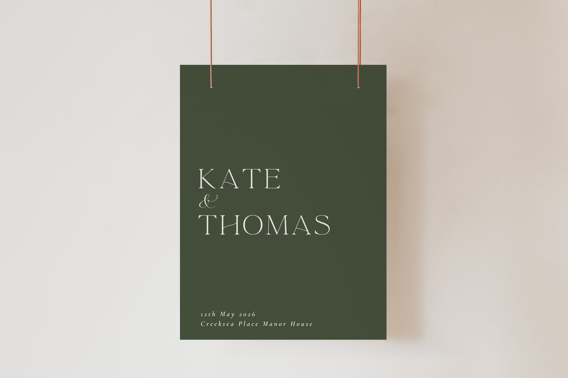 Heritage Welcome Sign