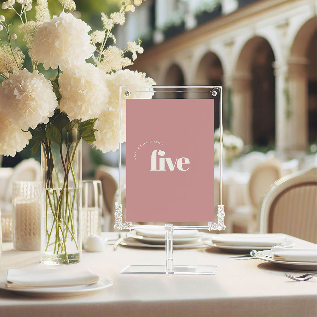 Luna Table Numbers/Names