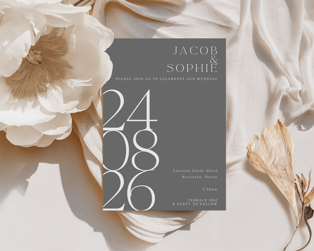 Alexa Wedding Invitation Day Guests