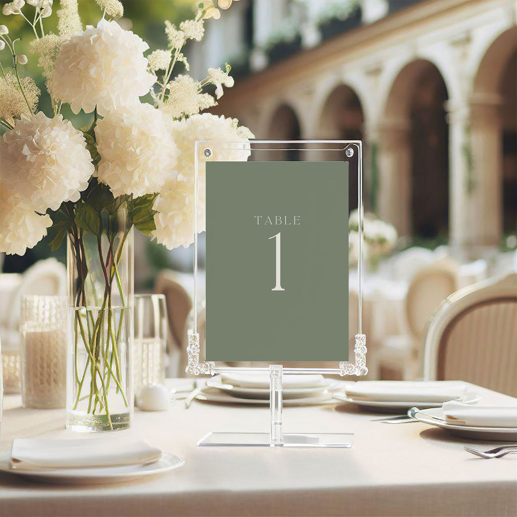 Alexa Table Numbers or Names