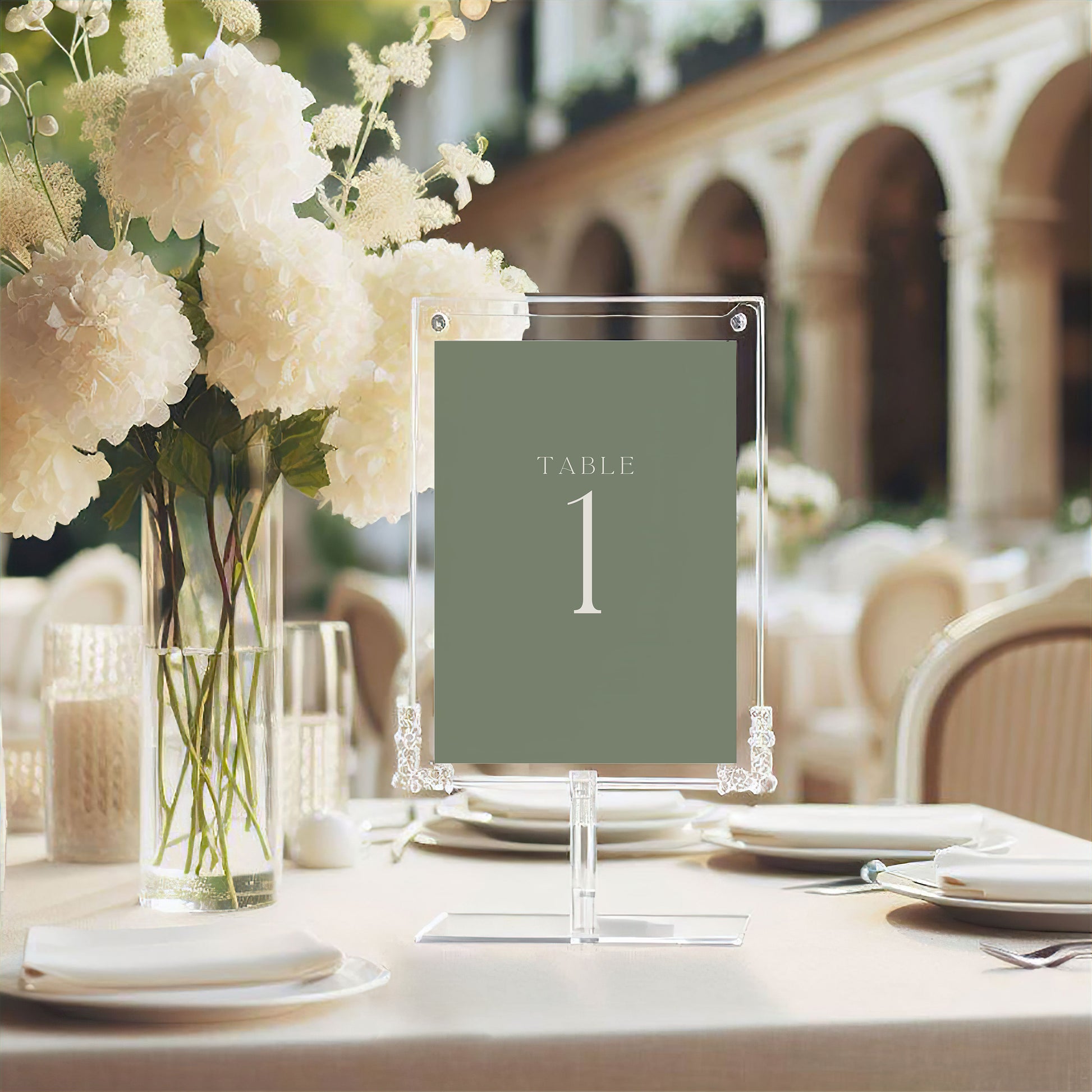 Alexa Table Numbers or Names